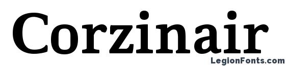 Corzinair Bold Font