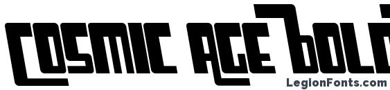 Cosmic Age Bold Italic Font