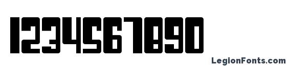 Cosmic Age Font, Number Fonts