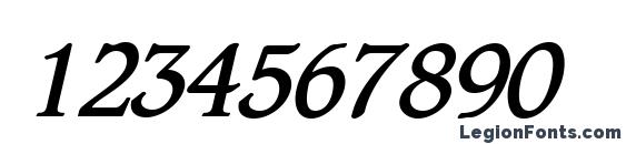 Cotlinc bolditalic Font, Number Fonts