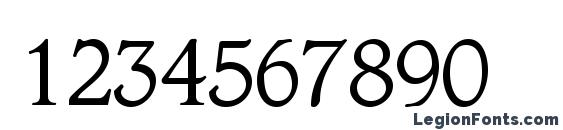 Cotlinc Font, Number Fonts