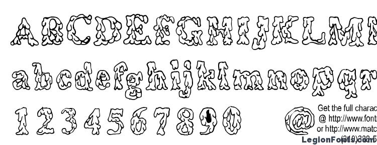 glyphs Coulures font, сharacters Coulures font, symbols Coulures font, character map Coulures font, preview Coulures font, abc Coulures font, Coulures font