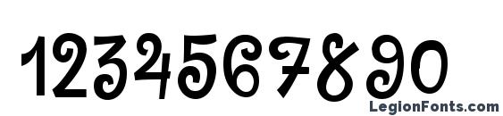 Countryhouse Font, Number Fonts