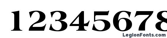 Countryside Black SSi Extra Bold Font, Number Fonts