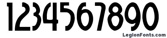 Courant Display SSi Font, Number Fonts