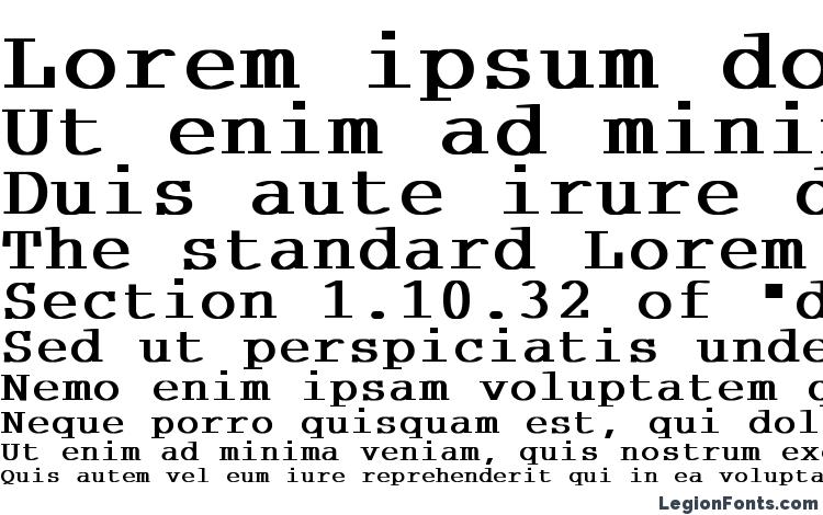 specimens CourDL Bold font, sample CourDL Bold font, an example of writing CourDL Bold font, review CourDL Bold font, preview CourDL Bold font, CourDL Bold font