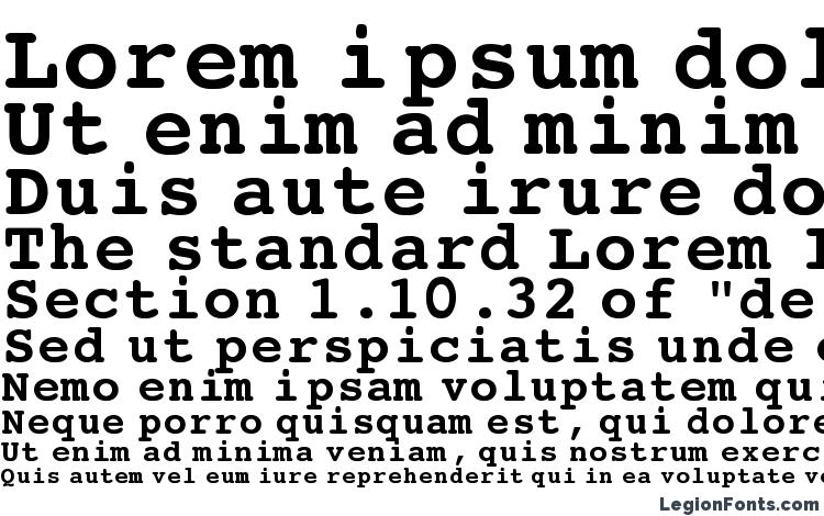 specimens Courier bold regular font, sample Courier bold regular font, an example of writing Courier bold regular font, review Courier bold regular font, preview Courier bold regular font, Courier bold regular font