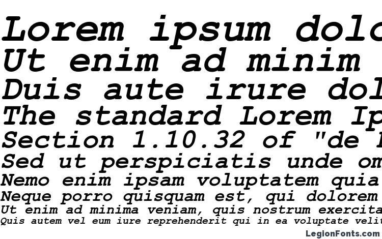 specimens Courier New KOI8 Bold Italic font, sample Courier New KOI8 Bold Italic font, an example of writing Courier New KOI8 Bold Italic font, review Courier New KOI8 Bold Italic font, preview Courier New KOI8 Bold Italic font, Courier New KOI8 Bold Italic font