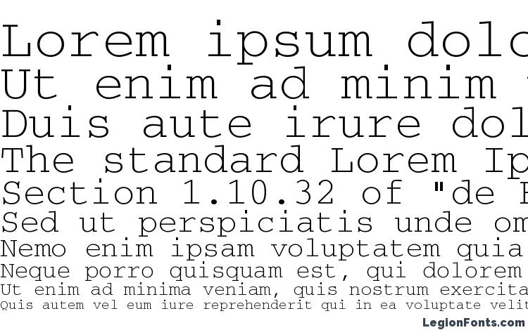 specimens CourierWINCTT font, sample CourierWINCTT font, an example of writing CourierWINCTT font, review CourierWINCTT font, preview CourierWINCTT font, CourierWINCTT font