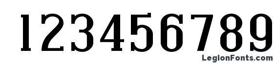 Covington Exp Bold Font, Number Fonts