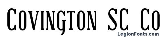 Covington SC Cond Bold Font