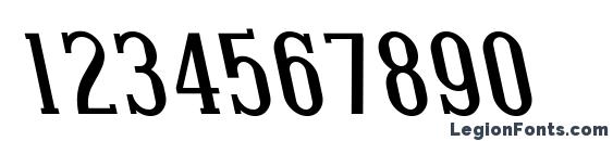 Covington SC Rev Bold Italic Font, Number Fonts