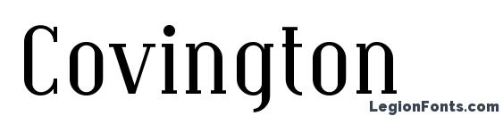 Covington Font