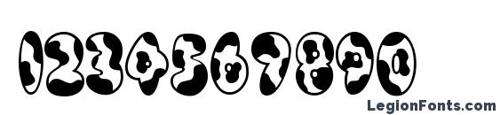 Cowpoke BI Font, Number Fonts