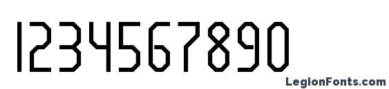 CranberryGin Regular Font, Number Fonts