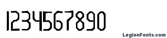 CranberryGinGaunt Font, Number Fonts