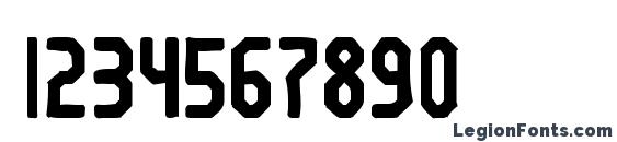 CranberryGinInk Font, Number Fonts