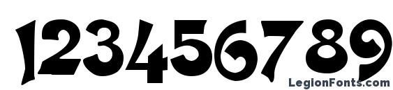 Crane Normal Font, Number Fonts