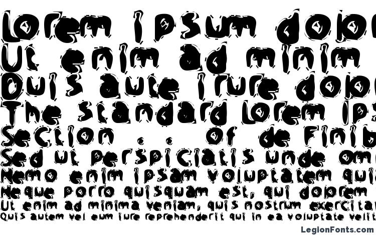 specimens Crap music font, sample Crap music font, an example of writing Crap music font, review Crap music font, preview Crap music font, Crap music font