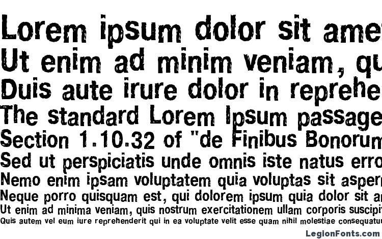 specimens CrashCTT font, sample CrashCTT font, an example of writing CrashCTT font, review CrashCTT font, preview CrashCTT font, CrashCTT font