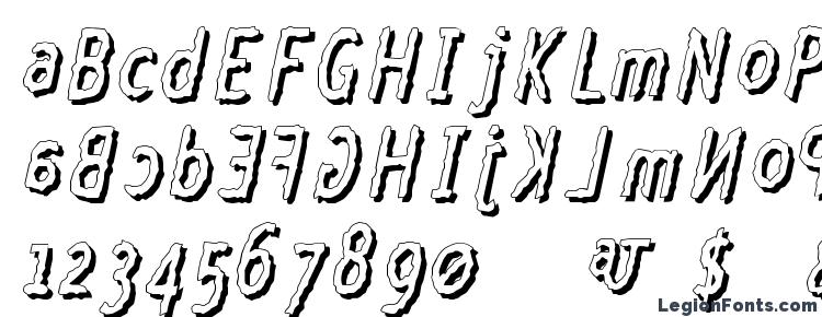 glyphs Crazy Cock font, сharacters Crazy Cock font, symbols Crazy Cock font, character map Crazy Cock font, preview Crazy Cock font, abc Crazy Cock font, Crazy Cock font