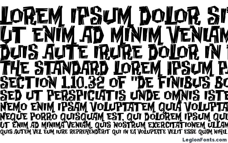specimens Creaky frank font, sample Creaky frank font, an example of writing Creaky frank font, review Creaky frank font, preview Creaky frank font, Creaky frank font