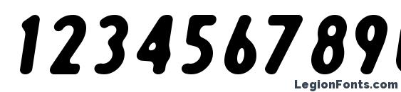 Creambold Font, Number Fonts