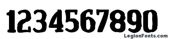 CreditValleyInk Font, Number Fonts