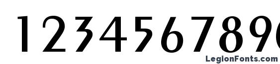 Creme SSi Semi Bold Font, Number Fonts