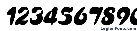 Cressida Italic Font, Number Fonts