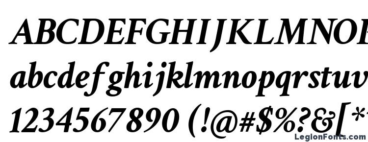 глифы шрифта Crimson Text Bold Italic, символы шрифта Crimson Text Bold Italic, символьная карта шрифта Crimson Text Bold Italic, предварительный просмотр шрифта Crimson Text Bold Italic, алфавит шрифта Crimson Text Bold Italic, шрифт Crimson Text Bold Italic