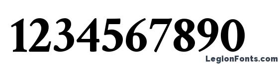 Crimson Text Bold Font, Number Fonts