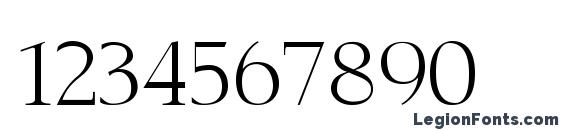 Crisplightc Font, Number Fonts