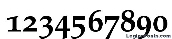 Criteria OldStyle SSi Bold Old Style Figures Font, Number Fonts