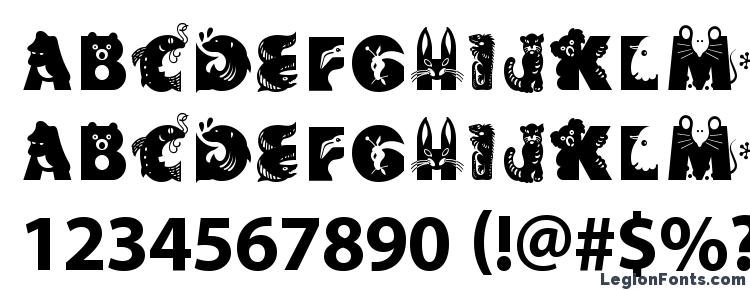 glyphs CritterA font, сharacters CritterA font, symbols CritterA font, character map CritterA font, preview CritterA font, abc CritterA font, CritterA font