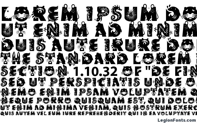 specimens CritterA font, sample CritterA font, an example of writing CritterA font, review CritterA font, preview CritterA font, CritterA font