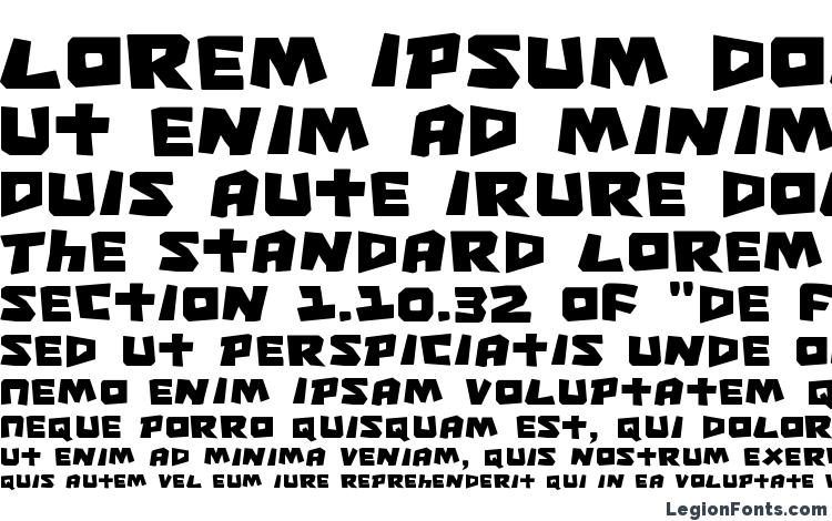 specimens Cro Magnum font, sample Cro Magnum font, an example of writing Cro Magnum font, review Cro Magnum font, preview Cro Magnum font, Cro Magnum font