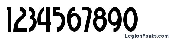 Croix Regular Font, Number Fonts