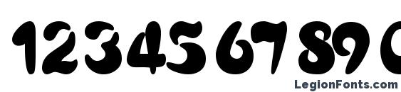 CroixDB Normal Font, Number Fonts