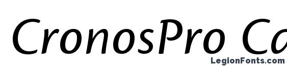 CronosPro CaptIt font, free CronosPro CaptIt font, preview CronosPro CaptIt font