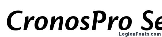 CronosPro SemiboldCaptIt font, free CronosPro SemiboldCaptIt font, preview CronosPro SemiboldCaptIt font