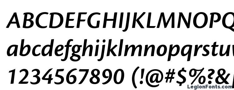 glyphs CronosPro SemiboldIt font, сharacters CronosPro SemiboldIt font, symbols CronosPro SemiboldIt font, character map CronosPro SemiboldIt font, preview CronosPro SemiboldIt font, abc CronosPro SemiboldIt font, CronosPro SemiboldIt font