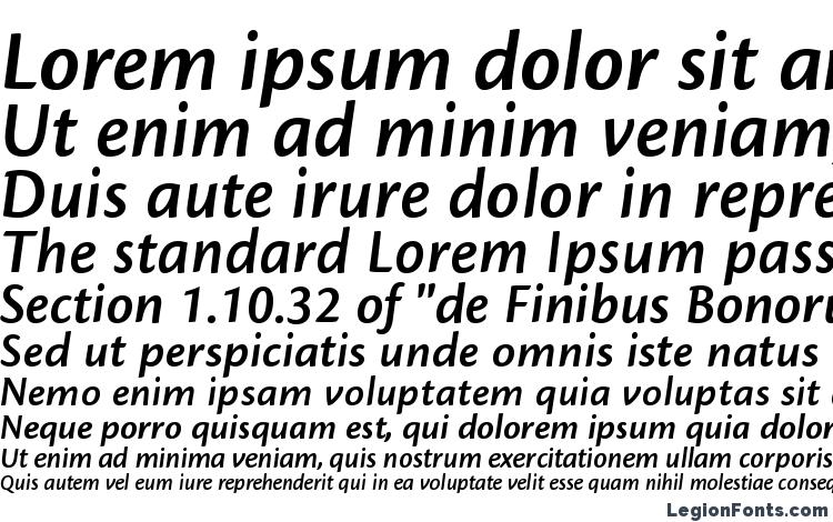 specimens CronosPro SemiboldIt font, sample CronosPro SemiboldIt font, an example of writing CronosPro SemiboldIt font, review CronosPro SemiboldIt font, preview CronosPro SemiboldIt font, CronosPro SemiboldIt font