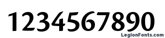 CronosPro SemiboldSubh Font, Number Fonts