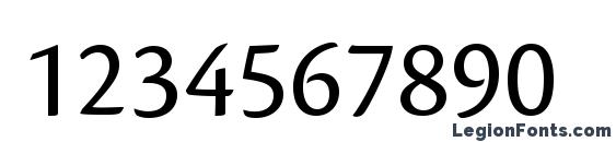 CronosPro Subh Font, Number Fonts
