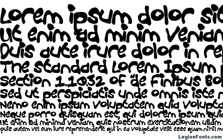specimens Croobie font, sample Croobie font, an example of writing Croobie font, review Croobie font, preview Croobie font, Croobie font
