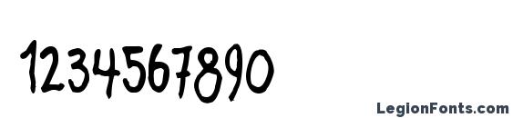 Crosspatchers delight normal Font, Number Fonts