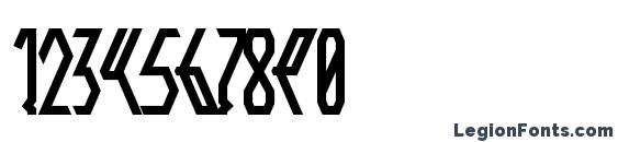 CrwellBold Font, Number Fonts
