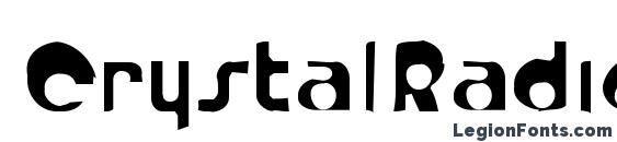 шрифт CrystalRadioKitGaunt, бесплатный шрифт CrystalRadioKitGaunt, предварительный просмотр шрифта CrystalRadioKitGaunt
