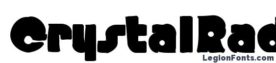 CrystalRadioKitInk font, free CrystalRadioKitInk font, preview CrystalRadioKitInk font